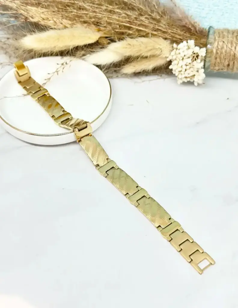 Bracelet Gourmette Or