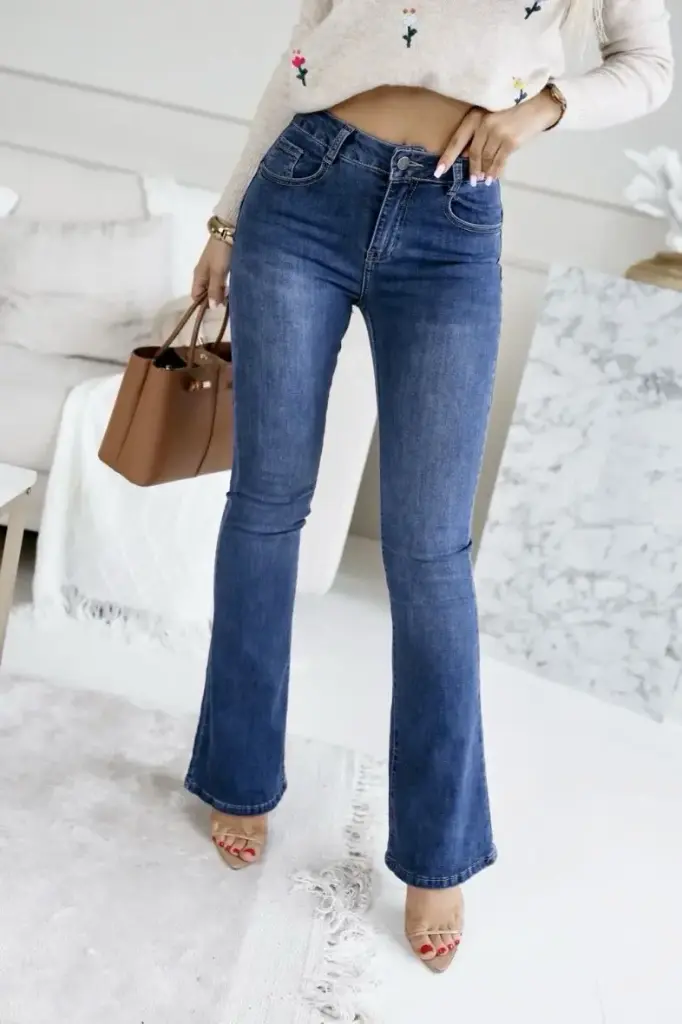 JEAN PUSH UP FLARE