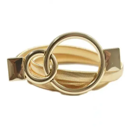 CHAINE CEINTURE DOUBLE CERCLE